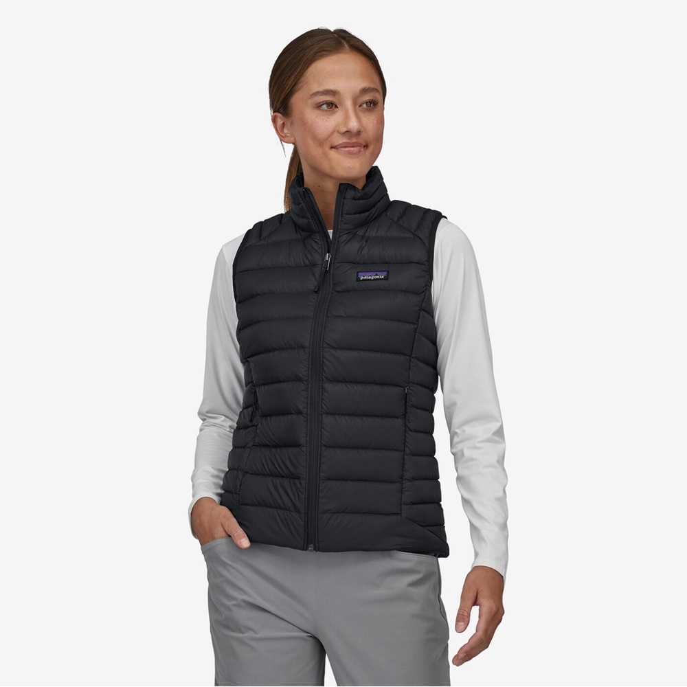 Patagonia Women's Down Sweater Vest Color: Black Size: M